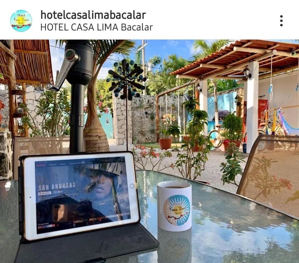 Hotel Casa Lima Bacalar Exterior photo