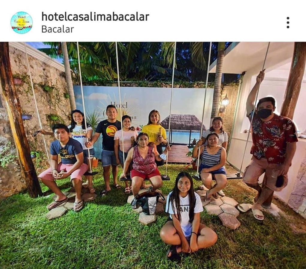 Hotel Casa Lima Bacalar Exterior photo