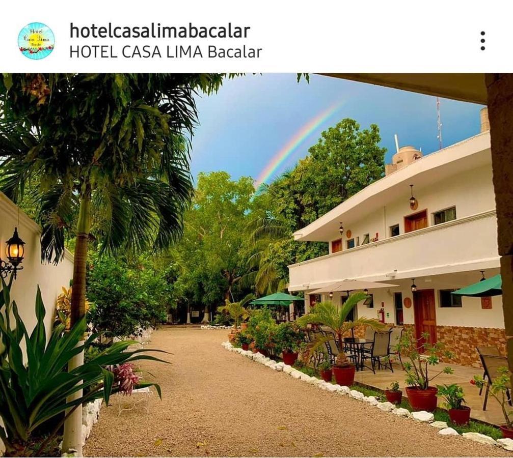 Hotel Casa Lima Bacalar Exterior photo