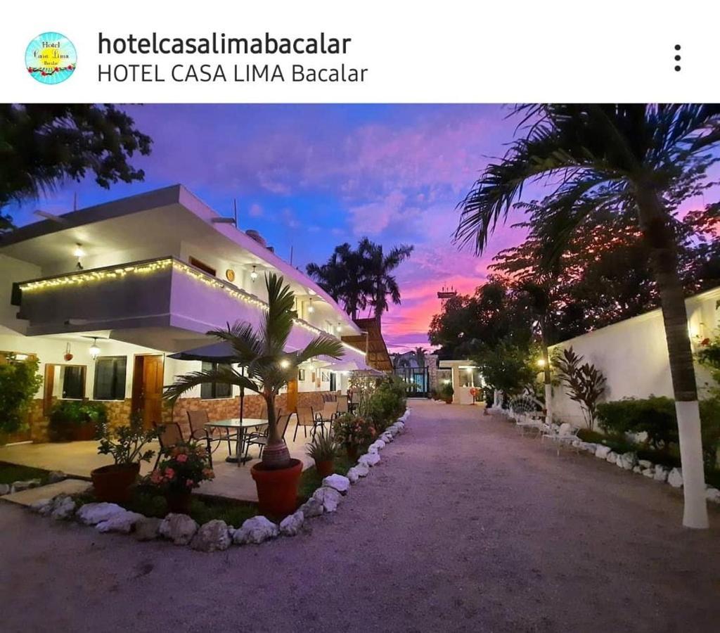 Hotel Casa Lima Bacalar Exterior photo